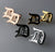 Old English D Stud Earrings, Detroit Old English Script