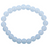 Opalite Polished Round Bead Mala Stretch Bracelet
