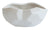 White Oval Prism Vase, Well Done Goods