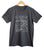 Packard Plant Engineering Blueprint White on Heather Charcoal T-Shirt, Well Done Goods