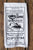 Opium Apothecary Label White Egyptian Cotton Flour Sack Towel, Screen-printed Poppy Print, Well Done Goods by Cyberoptix