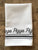 Four Food Groups Silkscreen Cloth Bistro Napkins, Set of 4