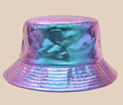 Holographic Reflective Bucket Hat