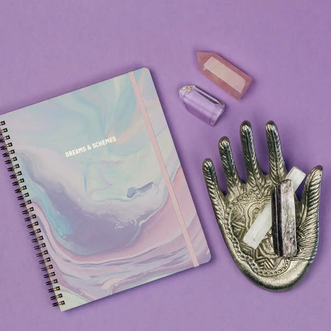 Dreams & Schemes, Spiral Notebook, by Denik