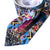 Rainbow Flame Aura Crystal Necktie, Titanium Coated Quartz Tie
