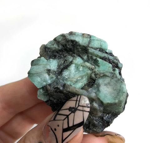 Raw Emerald Chunk, Green Beryl