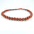 Red Jasper Stone Bead Mala Stretch Bracelet