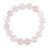 Rose Quartz Stone Bead Mala Stretch Bracelet