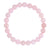 Rose Quartz Stone Bead Mala Stretch Bracelet