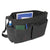Detroit Rhythm Patch Large Canvas Messenger Bag: Black, Olive or Gray