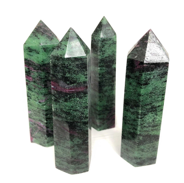 Polished Rose Quartz Towers, Medium – Well Done Goods, by Cyberoptix