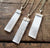 Selenite Bar Pendant, Clear Gypsum Necklace, by Well Done Goods