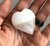 Hand-Carved Selenite Hearts