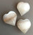Hand-Carved Selenite Hearts