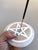 Engraved Selenite Incense Burners, Ash Catchers, incense dish. Flower of Life or Star