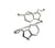 Serotonin Molecule Post Earrings, Ear Climbers