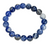 Sodalite Stone Bead Mala Bracelet, Polished