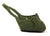 Tiger Solid Color Wool Booties, Forest Green Baby Booties, Well Done Goods