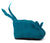 Tiger Solid Color Wool Booties, Dark Turquoise Baby Booties, Well Done Goods