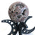 Wood Sphere Stand, Crystal Specimen Stand