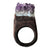 Amethyst Crystal Cluster Rings, Large Electroformed Copper Band