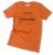 Stop Work, Detroit Construction & Renovation T-Shirt. Burnt Orange or Cream