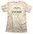 Stop Work, Detroit Construction & Renovation T-Shirt. Burnt Orange or Cream