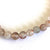 Strawberry Quartz, Rare Stone Bead Mala Stretch Bracelet