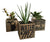Water Me Reclaimed Wood Planter, Desk Organizer