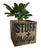 Stuff & Things Reclaimed Wood Planter, Desk Organizer