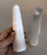 Large Carved Selenite Towers - tall
