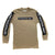 Detroiters Only, Long Sleeve Shirt. Black or Tan Longsleeve T-Shirt