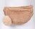 Fuzzy Fanny Pack, Silky Faux Fur Waist Bag / Crossbody Bag. Lots of colors!