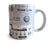 TB-303 Mug, Vintage Bass Synthesizer Coffee Cup. Well Done Goods by Cyberoptix