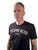 Techno Boulevard T-Shirt, silver on black. by Well Done Goods Detroit