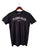 Techno Blvd T-Shirt, silver on black. by Well Done Goods Detroit