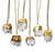 Quartz Crystal Cluster Pendants, by Well Done Goods