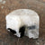 Black Tourmalinated Clear Quartz Carved Stone Chunky Rings