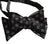Transmat Bow Tie. Black Transmat Records bowtie, Detroit Techno.