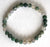 Tree Line Agate Stone Bead Mala Bracelet