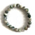 Tree Line Agate Stone Bead Mala Bracelet