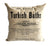 Turkish Baths 100% cotton silkscreen throw pillow, Well Done Goods