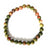 Unakite Jasper Stone Bead Mala Bracelet, 6mm