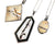 Oval Sterling Silver Dendritic Paintbrush Jasper Pendant, Picture Jasper