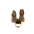 Adjustable Vintage Brass Freshwater Pearl Ring, Handmade in Tibet