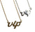 VIP Script Necklace, Music Genre Pendant, Well Done Goods