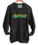 Peak Detroit, LED Audio Level Meter Unisex Raw Seam Crew Pullover