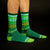 Weed Ribbed Gym Socks, by Gumball Poodle. Made in USA!