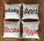 Four Food Groups Throw Pillow, Script Print. Well Done GOods