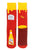 Mustard Bottle Socks. Hot Dog, Coney Dog Socks